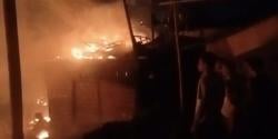 Kebakaran Hebat di Bentas Ambon Hanguskan Lima Rumah dan Dua Barak Pengungsi