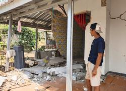 Pasirmunjul Purwakarta Diguncang Pergerakan Tanah, Puluhan Rumah Rusak