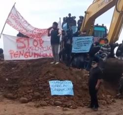 Warga Sawah Luhur Protes Proyek Pengurukan Empang, Minta Sosialisasi dan Kepatuhan Pada Aturan