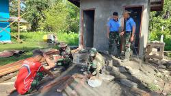 Sinergitas TNI-Polri dan Masyarakat dalam Satgas TMMD Wujudkan Pembangunan di Daerah