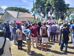 Selisih Timbangan, Apkasindo Gelar Aksi Unjuk Rasa Tuntut PTPN IV Banjarsari Bayar Kerugian