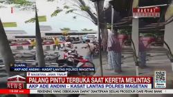 Mengerikan! Detik-detik KA Malioboro Ekspres Tabrak 7 Motor Tewaskan 4 Orang, Palang Pintu Terbuka