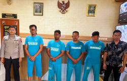 Polisi Tangkap 4 Anggota Ormas GRIB JAYA yang Curi Aset PT KAI di Semarang