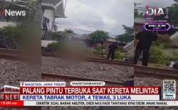 Lalai Kordinasi Antar Petugas  Kereta Api Tabrak 7 Sepeda Motor  4 Orang  Tewas, Simak  apa  Penyeba