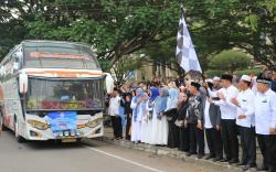 179 Jamaah Calon Haji dari Lhokseumawe Dilepas Wakil Wali Kota dengan Pesan Khusus