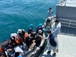 Bakamla Sebut Long Boat Tenggelam di Perbatasan Singapura karena Ditabrak Tanker