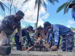 Satgas TMMD: Dengan Gotong Royong Pekerjaan Berat Terasa Ringan