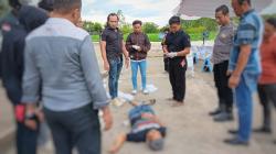 Pria Tanpa Identitas Ditemukan Tewas di Bawah Jembatan Kahayan Palangkaraya, Diduga Lompat dari Atas
