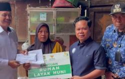 Rumah Tak Layak Huni, Ketua Komisi 1 DPRD Cilegon Bersama Baznas Gerak Cepat Bantu Warga