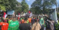 Aksi Damai Ojol se-Banten: Rangkas, Cilegon  hingga Serang Kompak Suarakan Keadilan
