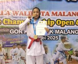 Atlet Taekwondo Cilik Asal Kabupaten Probolinggo Berhasil Raih Dua Medali Emas di Kota Malang