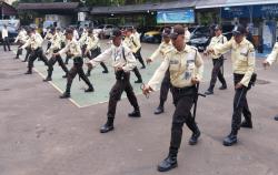Tingkatkan Keamanan Aset dan Layanan, PLN UP3 Bekasi Gelar Pelatihan Satpam