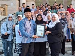 University Tun Abdul Razak Malaysia Lawatan ke Islamic Center Lhokseumawe
