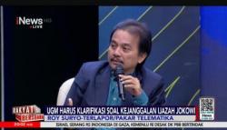 Memanas! Roy Suryo Sebut UGM Ubah Data Dekan demi Ijazah Jokowi
