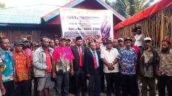 Kepala Distrik dan Kampung bersama Elemen masyarakat Musaik Dorong Subsidi Penerbangan