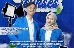Mahasiswa UMP Raih Juara 1 Lomba Video Kreatif Nasional di Ajang SEMNAS KLKK 2025