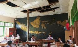 Gedung Sekolah Rusak Parah, SDN 1 Tanjung Baru Minta Perhatian Pemerintah