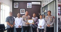 Kapolres Batu Bara AKBP Doly Nelson Nainggolan, Terima Kunjungan Audiensi Dari Badan Pengawas Pemilu