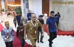 Gubernur Sulbar dan Syamsul Samad Hadiri Sarasehan Geopolitik Dunia di Kompleks MPR RI