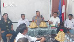 AKBP Aldy Sambangi PWI Gowa, Pererat Sinergi Pers