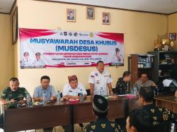 Pemerintah Desa Cirinten Gelar Musdesus Pembentukan Koperasi Desa Merah Putih