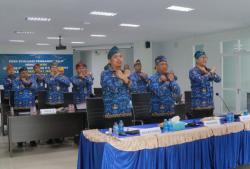 Imigrasi Bima Ikuti Zoom Desk Evaluasi, Komitmen Mewujudkan WBK dan WBBM