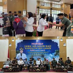 Pemberangkatan Ratusan Jamaah Haji asal Way Kanan Tahun 2025 Resmi Dilepas secara Haru dan Khidmat