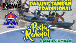 Lomba Dayung Tradisional di Danau Siombak, Ajang Pesta Rakyat dan Pencarian Pedayung Handal Medan