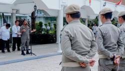 Gubernur Sulsel Kerahkan 58 Satpol PP Kawal PSU Pilkada Palopo, Ingatkan Tindak Tegas Kecurangan