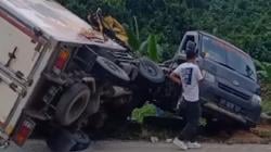 Kecelakaan Beruntun 4 Mobil Tabrakan di Jalan Poros Bontang-Samarinda, Diduga Dipicu Truk Oleng