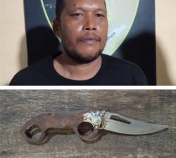 Kurang Dari 24 Jam Kanit Reskrim Polsek Medang Deras Berhasil Amankan Tersangka Penikaman