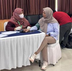 PLN IP Suralaya Gelar Aksi Donor Darah Sambut Hari Lahir Pancasila