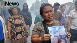 Tangis Janda Pecah di Medan Estate, Peluk Foto Gubernur Bobby Nasution Rumahnya Terancam Digusur