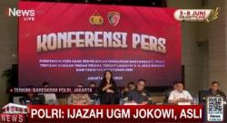 Breaking News: Bareskrim Polri Pastikan Ijazah UGM Jokowi Asli