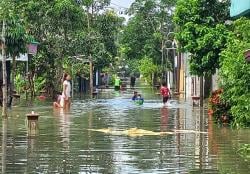 Sungai Lusi Meluap, 1.881 Kepala Keluarga di Sejumlah Lingkungan Kelurahan Purwodadi Terdampak Banji