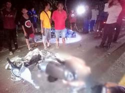 Kecelakaan Adu Banteng di Panceng, Satu Pemotor Tewas di Tempat