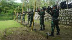 Kodim Demak Latihan Menembak Tiga Hari di Lapangan Jragung