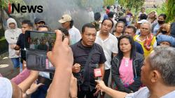 Aksi Panas di Medan Estate, Warga Protes Pembongkaran Rumah: Diduga Ada Mafia Tanah Bermain