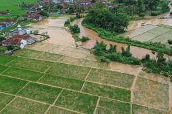 Diguyur Hujan Seharian, Ciamis Diterjang Longsor dan Banjir di 11 Titik