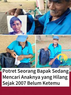Belasan Tahun Tak Lelah Mencari, Pak Wilson Asal Lebak Masih Menanti Anaknya yang Hilang Sejak 2007
