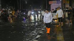 Hujan Lebat, Agustina Wali Kota Semarang Tinjau Rumah Pompa Pastikan Genangan Segera Surut