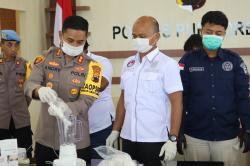 Sabu Hampir 1 Kg dari Kamar Hotel Dimusnahkan, Begini Prosesnya