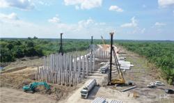 Progres Tol Rengat Pekanbaru Sudah Capai 50 Persen