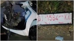 Tabrak Lari di Bypass Kendari, Pengendara Motor Tewas dan Plat Mobil Penabrak Tercecer di TKP