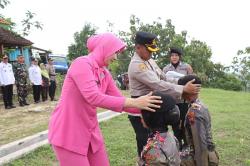 Semangat Baja, 23 Bintara Remaja Polres Grobogan Ikuti Tradisi Pembaretan Jalan Longmarch 25 Km
