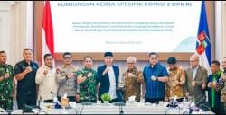 Kunker Spesifik ke Kota Bogor, Komisi II DPR RI Pelototi Masalah Pertanahan