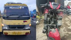 Motor Hantam Dump Truck Putar Balik di Pasuruan, Pengendara Tewas