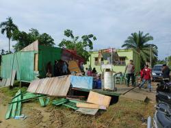 Angin Puting Beliung Hantam Cot Girek, 5 Rumah dan Balai Pengajian Rusak