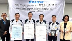 Borong Tiga Sertifikasi ISO, Daikin Siap Tingkatkan Kapasitas Produksi AC Lokal