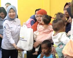 Mandiri Sahabat Desa Rangkul 200 Keluarga Risiko Stunting di Sulawesi Tengah